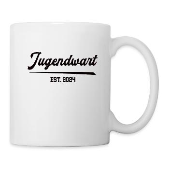 Jugendwart Jugendfeuerwehr FFW Jugend Feuerwehr - Tasse - Weiß - Rechts