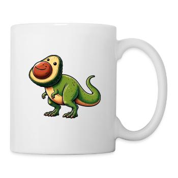 Dino T-Rex Avocat Créature mythique - Mug blanc - blanc - Droite