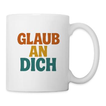 Believe in yourself - Mug - white - Right