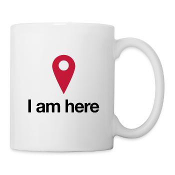 Geolocation - I am Here - Mug - white - Right