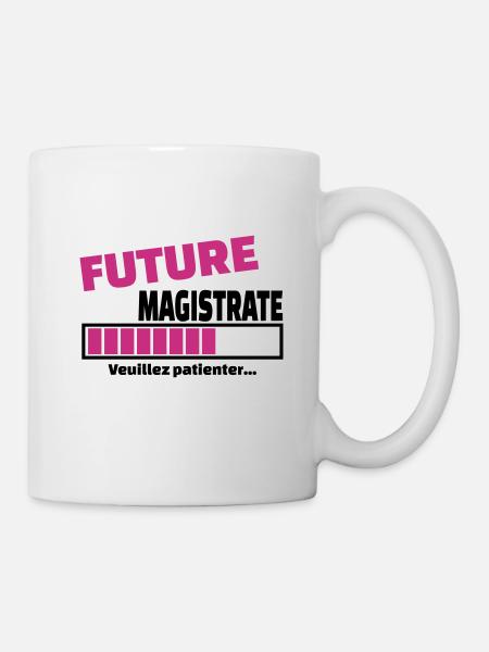 future magistrate - Mug blanc - blanc