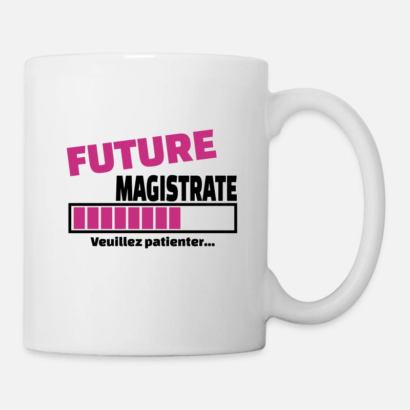 future magistrate - Mug blanc - blanc