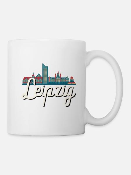 Leipzig - Tasse - Weiß