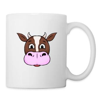 Braune Kortik - Tasse - Weiß - Rechts