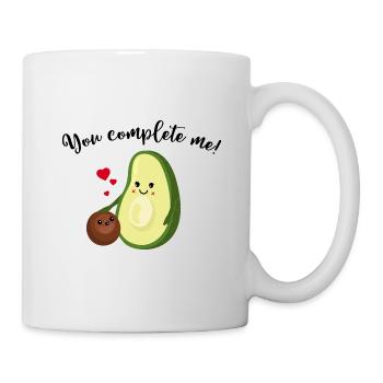 Vous me rendez complet! Bébé Enfant Mère Amour - Mug blanc - blanc - Droite