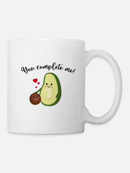 Du machst mich komplett! Baby Kind Mutter Liebe - Tasse - Weiß