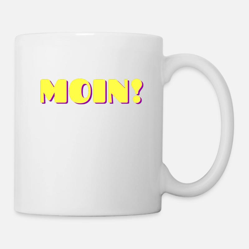 MOIN - Tasse - Weiß