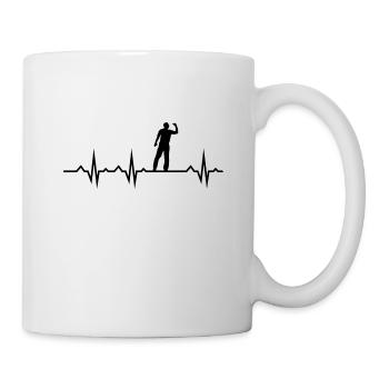 Darts Sports Fun - Mug - white - Right