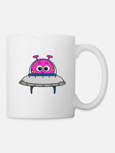 Alien - Tasse - Weiß