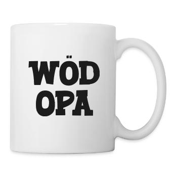 Wöd Opa Österreich Oma tolle Oma beste Oma - Tasse - Weiß - Rechts