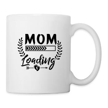Werdende Mutter, Endlich werde ich ein Mama - Tasse - Weiß - Rechts