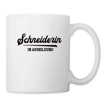 Schneiderin in Ausbildung Azubine Schneider Azubi - Tasse - Weiß - Rechts