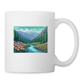 Art - Mug blanc - blanc - Droite