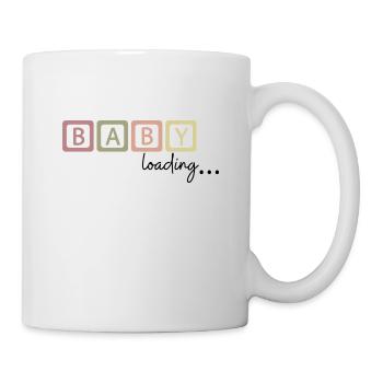 Baby loading… - Tasse - Weiß - Rechts