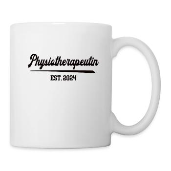 Physiotherapeutin 2024 Physio Berufsstart Therapie - Tasse - Weiß - Rechts