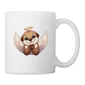 Otter Angel Water Rat with Wings - Mug - white - Right