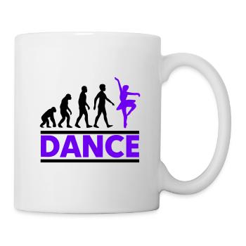 Tanz Klassische Weibliche Evolution - Tasse - Weiß - Rechts