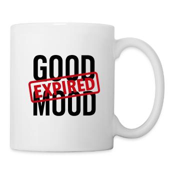 GOOD MOOD EXPIRED - Tasse - Weiß - Rechts