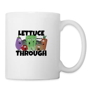 Through Lettuce - Mug - white - Right