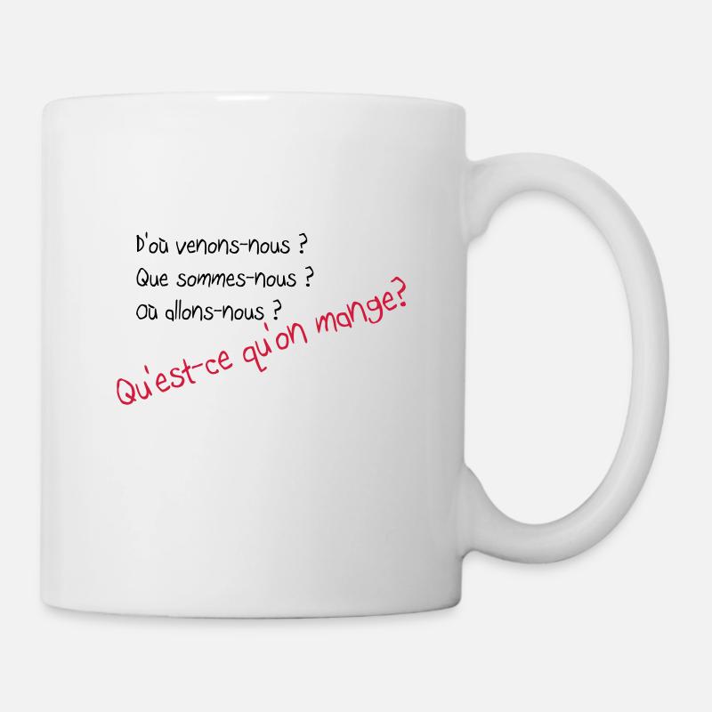 Sprüche - Tasse - Weiß