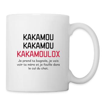Kamoulox ! Humour - Drôle - Blague - Mug blanc - blanc - Droite