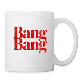 Bang Bang (Vintage Design) - Mug blanc - blanc - Droite