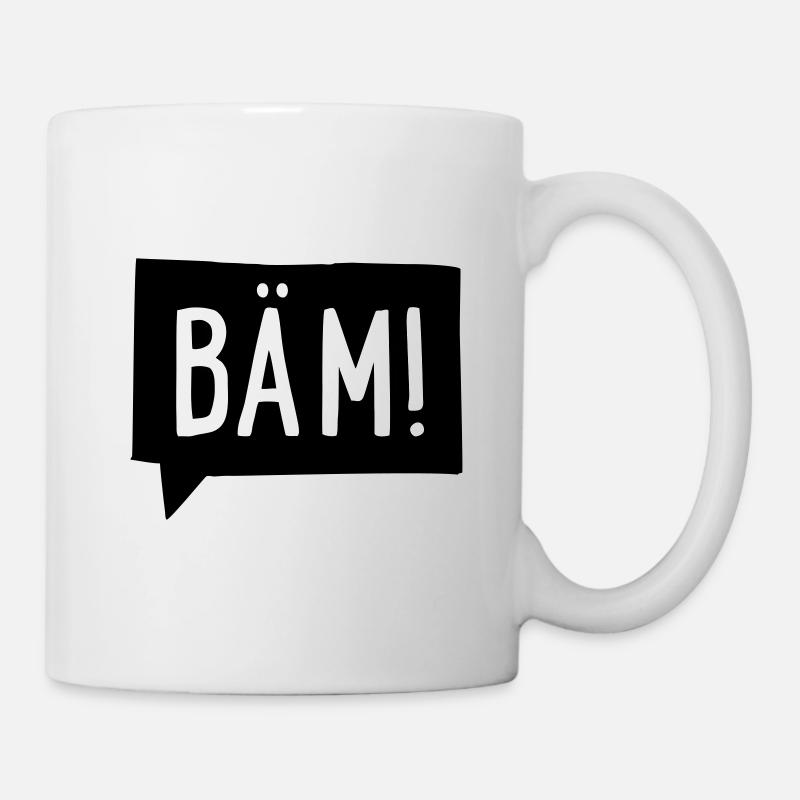 bäm - Tasse - Weiß