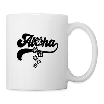 Color changeable | Aloha Hibiscus Blossoms - Mug - white - Right