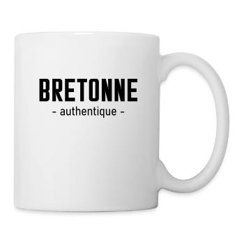 Bretonne authentique - Mug blanc - blanc - Droite