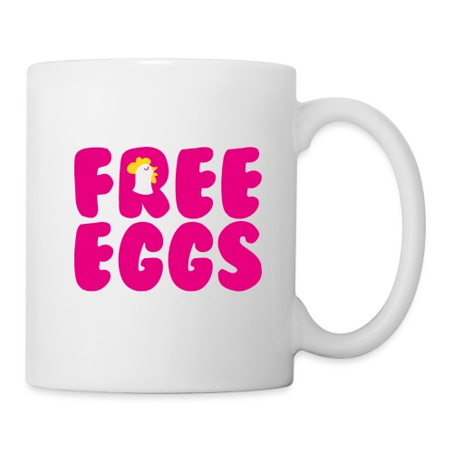 Free Eggs - Mug blanc