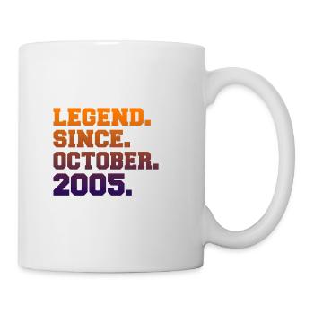 Legends born in October - Mug - white - Right