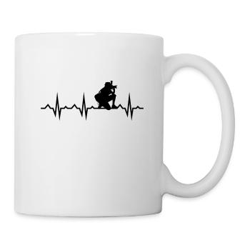 Fotograf Fotografie Geschenk Spruch lustig - Tasse - Weiß - Rechts