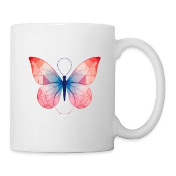 Geometrical Butterfly - Mug - white - Right