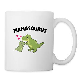 Mamasaurus - Conception de dinosaure mignon - Mug blanc - blanc - Droite