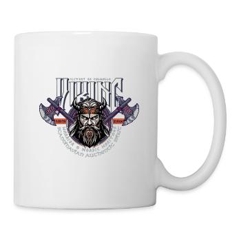 VIKING, VICTORY OR VALHALLA! - Mug blanc - blanc - Droite