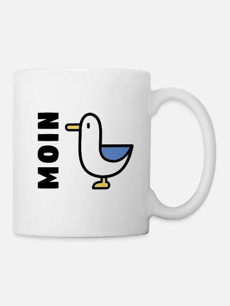 MOIN - Tasse - Weiß