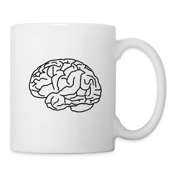 Brain - Mug - white - Right