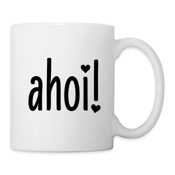 Ahoi heart ahoy heart - Mug - white - Right