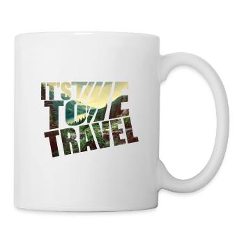 it's time to travel - Mug - white - Right