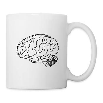 Brain - Mug - white - Right