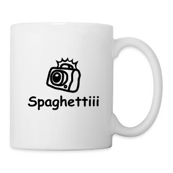Spaghettiiiii - photographe - appareil photo - Mug blanc - blanc - Droite