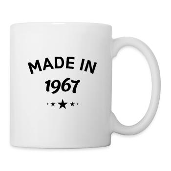 MADE IN 1967, cadeau anniversaire 1967 - Mug blanc - blanc - Droite