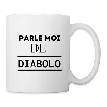 Cadeau humour diabolo cirque passion drôle - Mug blanc - blanc - Droite