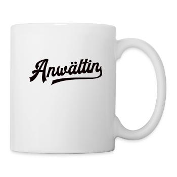 Anwältin Rechtsanwältin Staatsanwältin Juristin - Tasse - Weiß - Rechts
