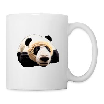 Panda groß - Tasse - Weiß - Rechts