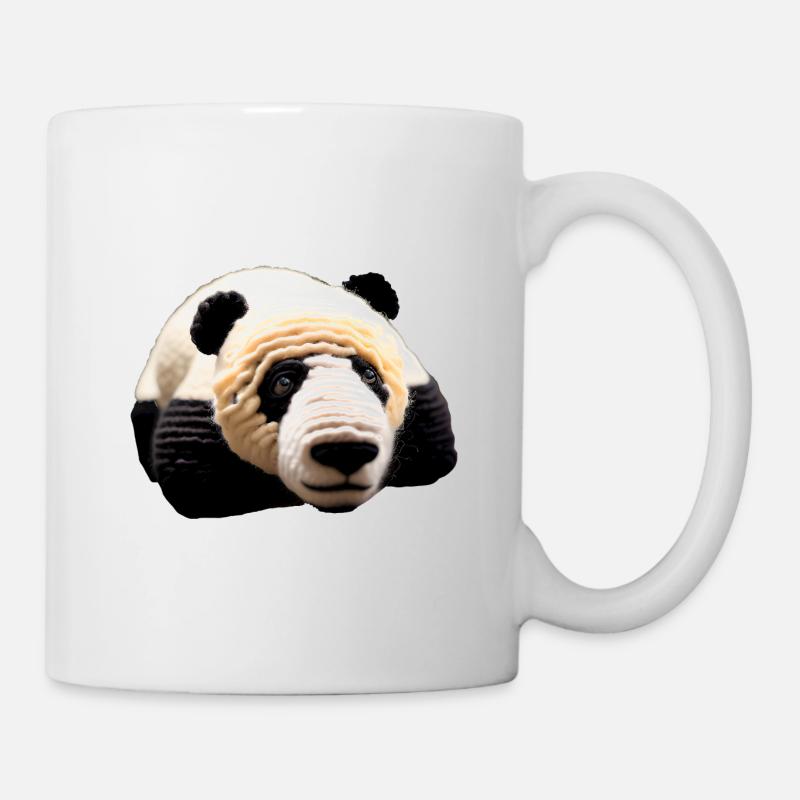 Panda large - Mug - white