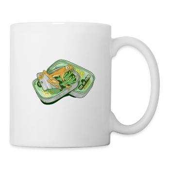 Zehe des Frosches - Tasse - Weiß - Rechts