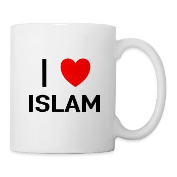 I love islam - Mug - white - Right