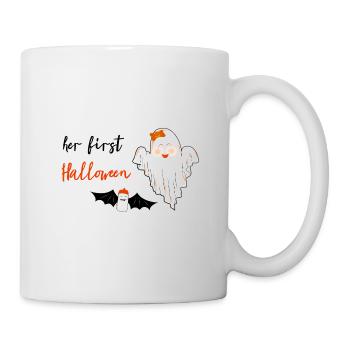 Son premier Halloween | Doux fantôme pour Halloween - Mug blanc - blanc - Droite