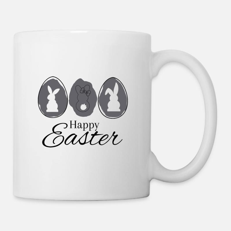 Happy Easter Shirt Women's Gift Idea - Mug - white